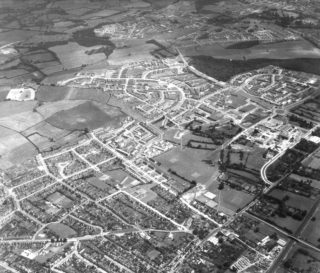 Aerial view of Stevenage 1958 | Stevenage Museum P12791