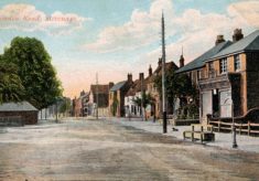 Who else was living on the High Street in Stevenage in 1911?