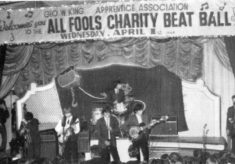 The Rolling Stones at the Geo. W. King Apprentice Association All Fools Charity Beat Ball April 1st 1964